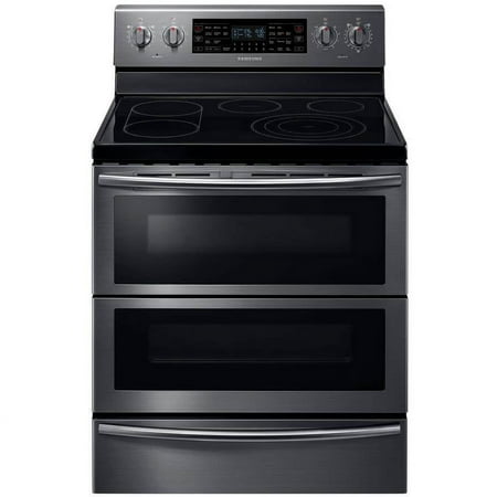 Samsung NE59J7850WG 5.9 Cu.Ft. Black Stainless 5 Burner Flex-Duo Range