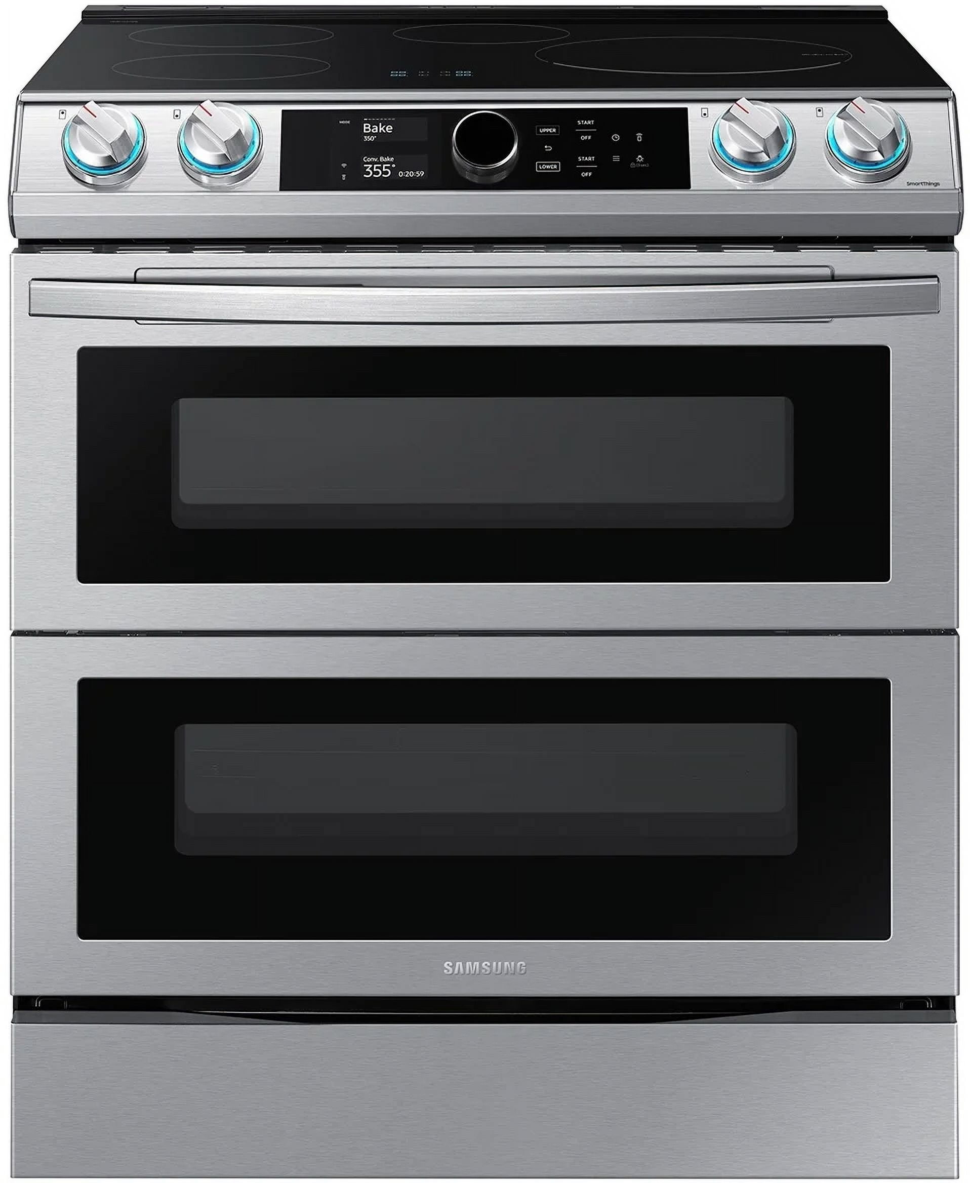 Electric Kitchen Samsung NE63T8951SS Stainless Steel 6.3 Cu. Ft. Dual