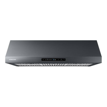 Samsung - 36" Range Hood with WiFi and Bluetooth - Black Stainless Steel