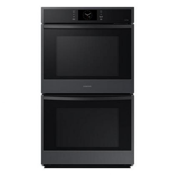 Samsung NV51CG600DMT 30 inch Matte Black Double Wall Oven