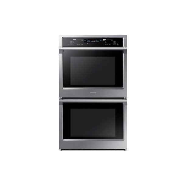 Samsung NV51K6650DS 30 inch Stainless Smart Double Wall Oven with Steam Cook Walmart Business