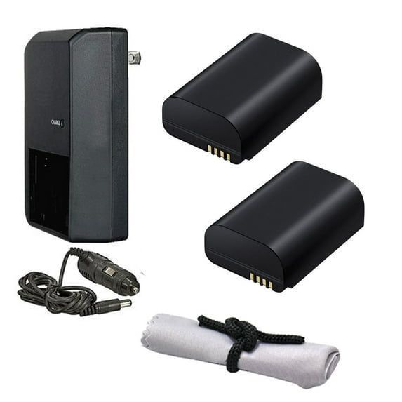 Samsung NX1 High Capacity 'Intelligent' Batteries (2 Units) + AC/DC Travel Charger Travel Charger + Nw Direct Microfiber Cleaning Cloth.