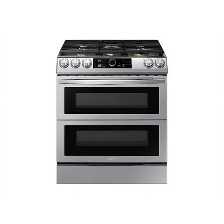 Samsung NX60T8751SS 6.0 Cu. Ft. Flex Duo Front Control Slide-in Gas Range