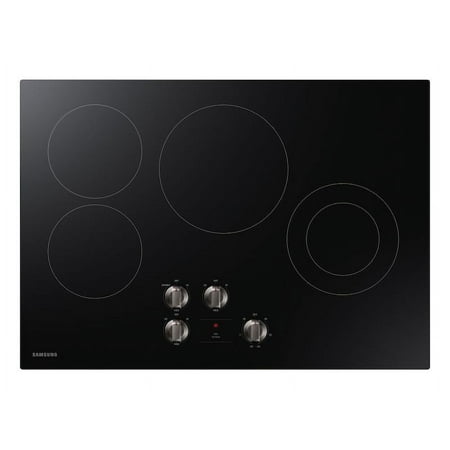 Samsung - 30" Built-In Electric Cooktop - Black