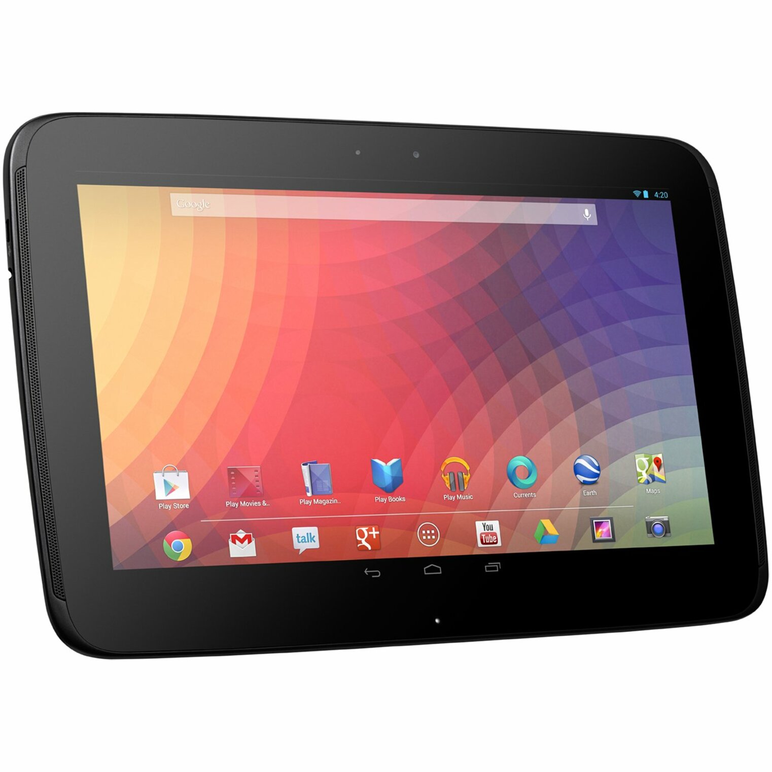 Samsung Nexus 10 GT-P8110HAVXAR Tablet, 10" WQXGA, 2 GB, 32 GB Storage, Android 4.2 Jelly Bean, Gray - image 1 of 6