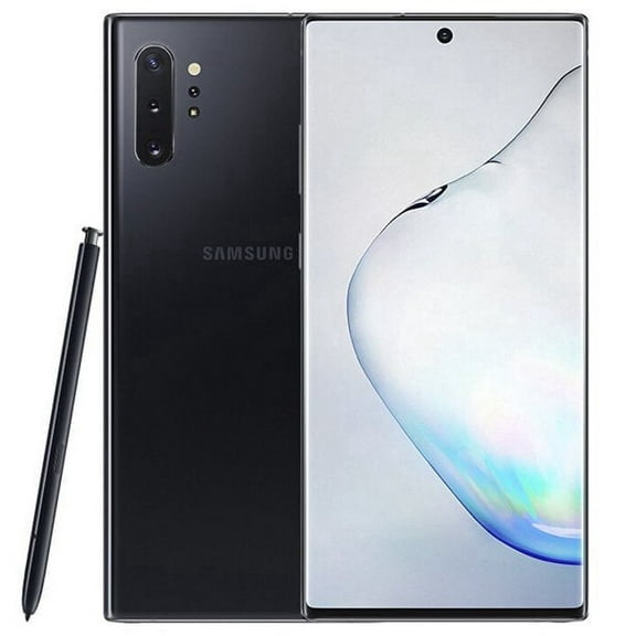 Pre-Owned Samsung Note 10+ N975U 256GB GSM/CDMA Unlocked Android Phone - Aura Black (Poor Cosmetics Fully Functional)