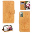 thumbnail image 1 of Samsung Note 20 Phone Case, Butterfly Embossed Pattern PU Leather Magnetic Folio Flip Kickstand Protective Cards Pocket with Hand Strap Wallet Cover For Samsung Galaxy Note 20, Yellow, 1 of 7