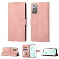 thumbnail image 1 of Samsung Note 20 Wallet Case, Luxury RFID Blocking Card Holder Slot, Stand Premium PU Leather & Soft TPU Back Shockproof Flip Folio Book Magnetic Cover For Samsung Galaxy Note 20,Pink, 1 of 10