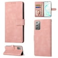 thumbnail image 1 of Samsung Note 20 Wallet Case, Shockproof PU Leather Kickstand Wallet Card RFID Blocking Magnetic Folio Holder with Strap, Book Style Anti-Scratch Phone Case For Samsung Galaxy Note 20,Pink, 1 of 10