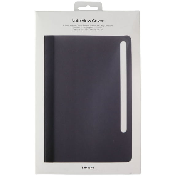 Samsung Note View Cover for Galaxy Tab S8 / S7 - Black