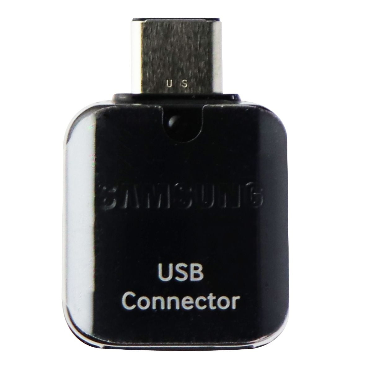 Samsung OEM OnTheGo OTG (USB) to (USBC) Adapter Glossy Black (Used)