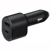 Samsung OEM Original USB Car Charger Fast Charging Dual-Port Vehicle Charger for Galaxy S7 S6 Note 5 4 Edge EP-LN915UBESTA For Samsung Galaxy S6 Edge S7 Edge S8 S8+ S9 S9+ Note 8 9 - Black