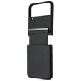 thumbnail image 1 of Samsung Official Flap Leather Cover Luxury Case for Galaxy Z Flip4 - Black (Very Good), 1 of 3