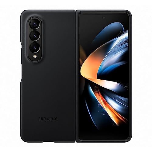 Samsung Official Leather Case for Galaxy Z Fold4 - (Black)