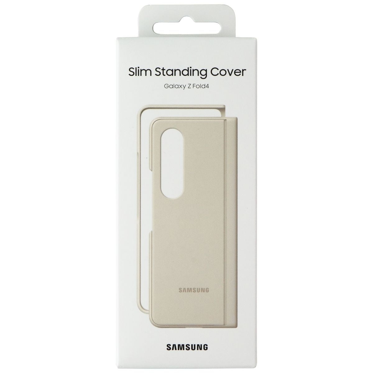 Galaxy Z Fold4 Standing Cover with Pen Samsung Official Slim Standing Cover for Galaxy Z Fold4 - Sand