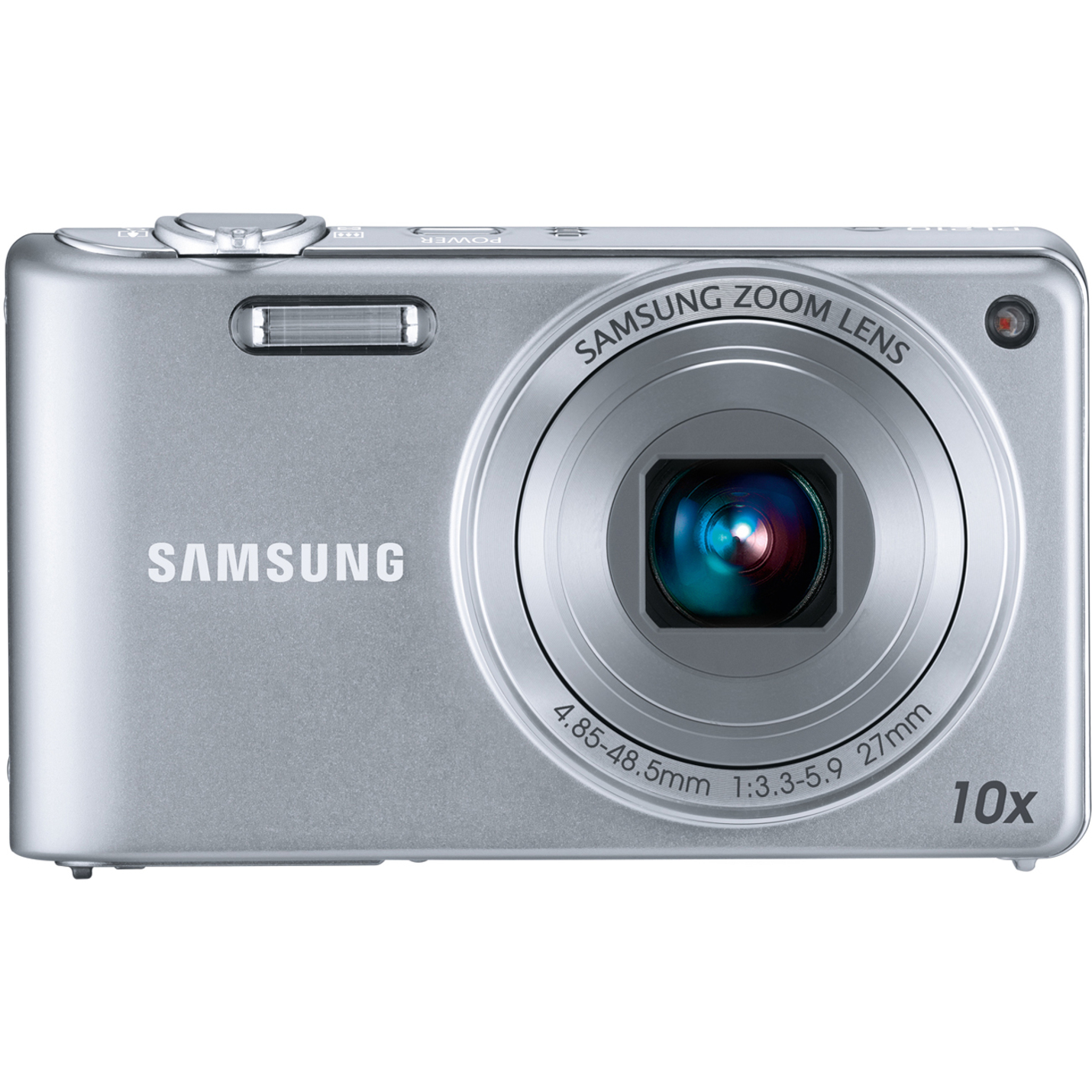 Samsung PL210 14.2 Megapixel Compact Camera, Silver - image 1 of 4