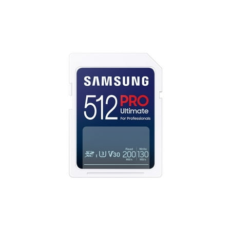 Samsung - Pro Ultimate 512GB SDXC Memory Card