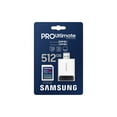 thumbnail image 1 of Samsung PRO Ultimate MB-SY512SB - Flash memory card - 512 GB - Video Class V30 / UHS-I U3 - SDXC UHS-I, 1 of 2