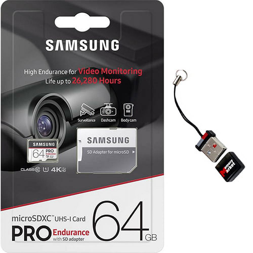 samsung 64gb pro endurance micro sd card