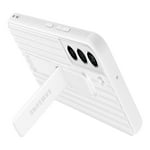 Samsung Electronics Galaxy S22 Protective Standing Cover, High Protection Phone Case, 2 Detachable Kickstands, 2 Viewing Angles, US Version, White, (EF-RS901CWEGUS)