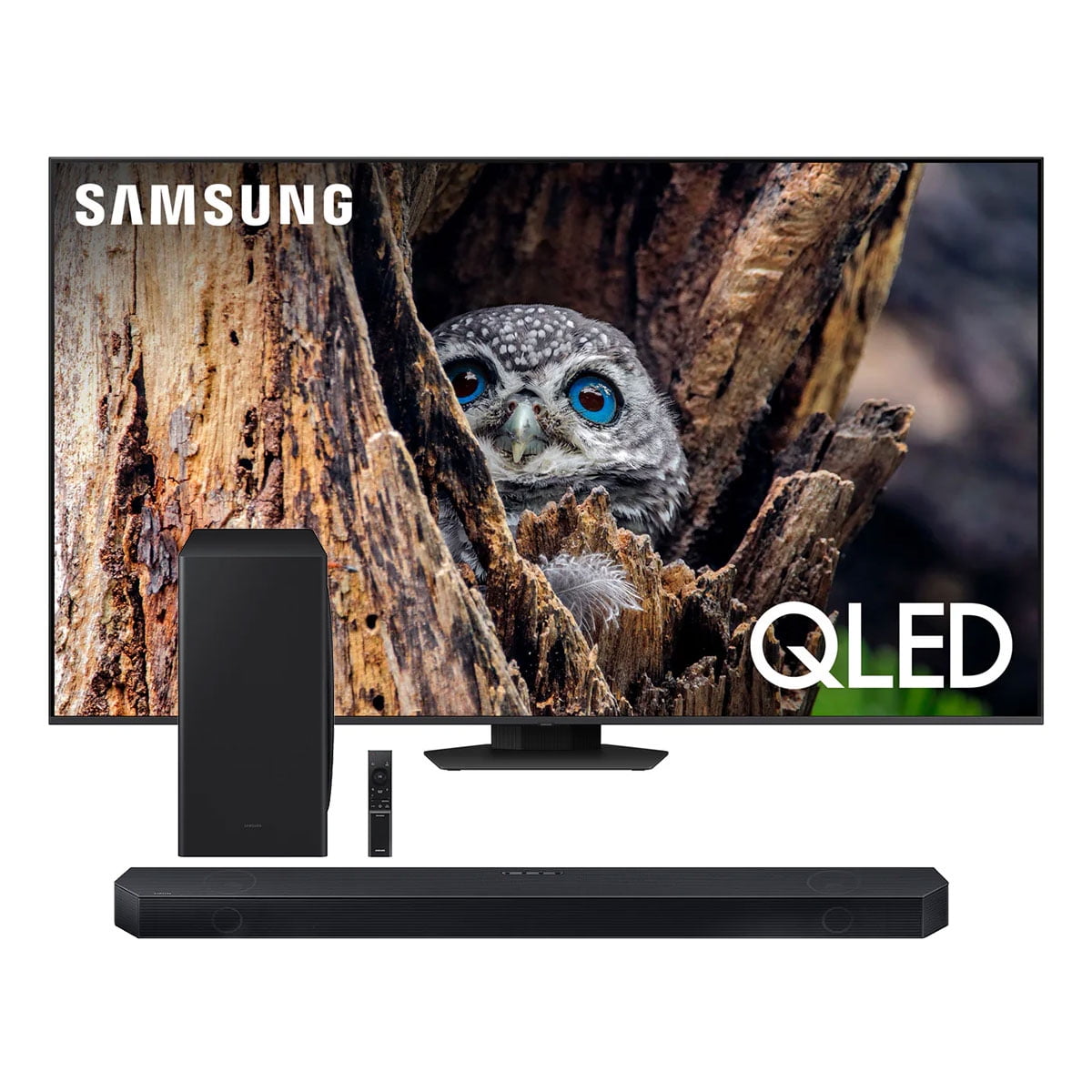 Samsung Q80D 65" 4K QLED Smart TV (2024) with HWQS730D 3.1.2Channel