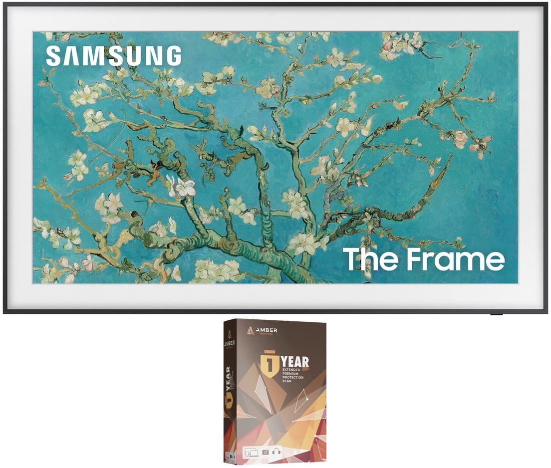 Samsung QN32LS03CBFXZA 32 Inch The Frame QLED Smart TV with Art Mode and an Additional 1 Year Extended Amber Protection (2023)
