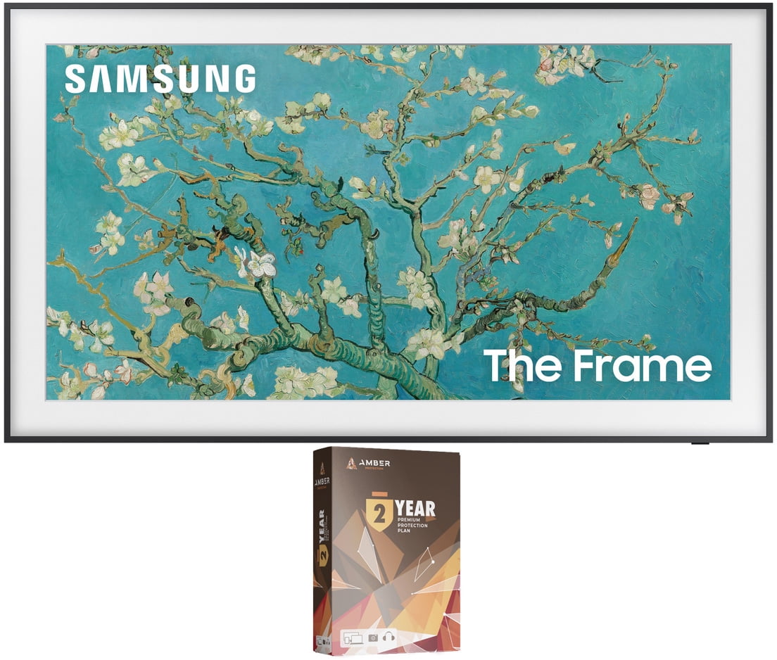 Samsung QN32LS03CBFXZA 32 Inch The Frame QLED Smart TV with Art Mode and an Additional 2 Year Extended Amber Protection (2023)