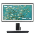 Samsung QN32LS03CBFXZA 32 Inch The Frame QLED Smart TV with Art Mode with a Samsung HWQ60C 3