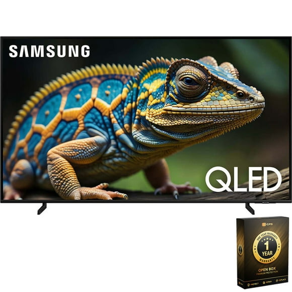 Open Box Samsung QN32Q60D 32 Inch QLED 4K Smart TV (2024) with 1 Year CPS Premium Warranty Pack