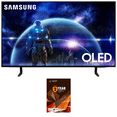 thumbnail image 1 of Samsung QN42S90DAEXZA 42 Inch 4K OLED Smart TV with Dolby Atmos and 2 Year Amber Protection Plan (2024), 1 of 9