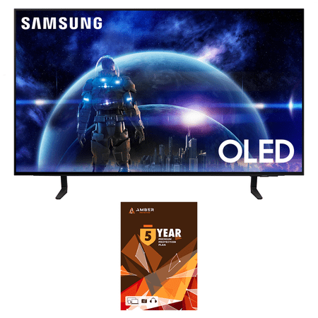 Samsung QN42S90DAEXZA 42 Inch 4K OLED Smart TV with Dolby Atmos and 5 Year Amber Protection Plan (2024)