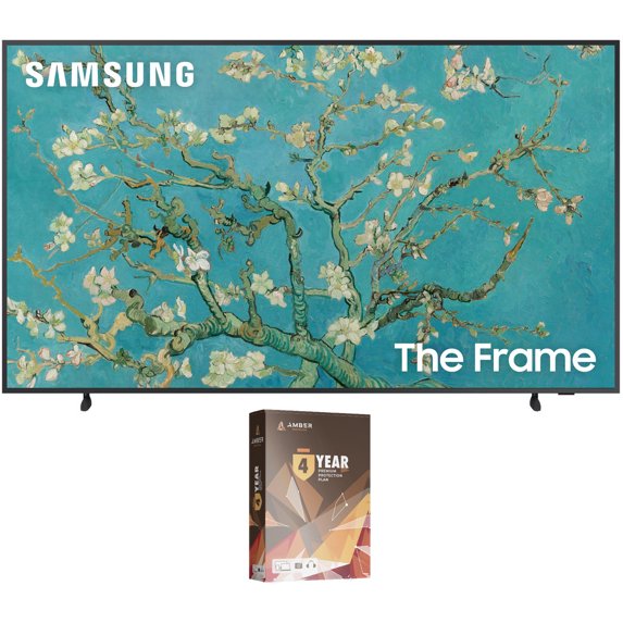 Samsung QN43LS03BAFXZA 43 Inch The Frame 4K UltraHD Smart QLED TV with 4 Year Amber Protection Plan (2022)