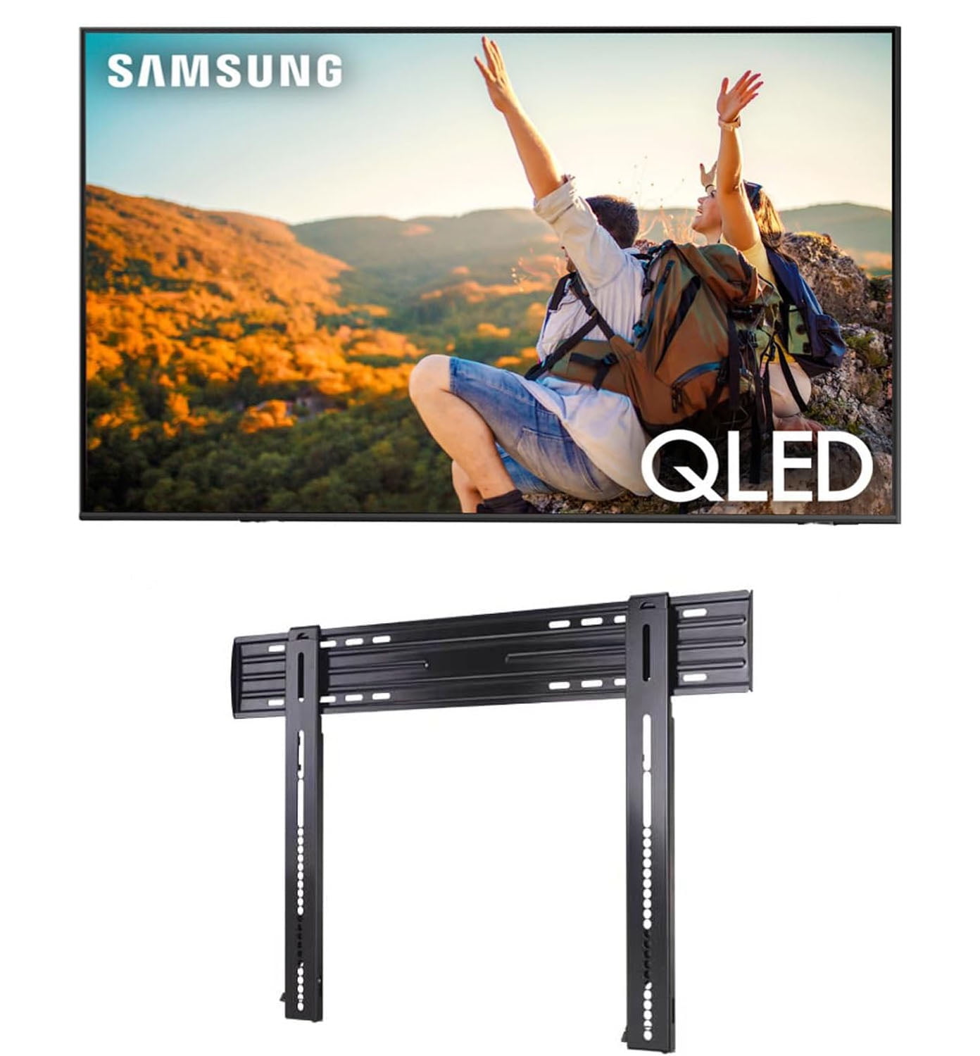 Samsung QN43Q60CAFXZA 43" QLED 4K Quantum HDR Dual LED Smart TV with a
