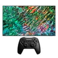 thumbnail image 1 of Samsung QN43QN90BAFXZA 43" QLED Quantum Matrix Neo 4K Smart TV with a SteelSeries STRATUS-DUO Controller with 2.4GHz and Bluetooth Options (2022), 1 of 9