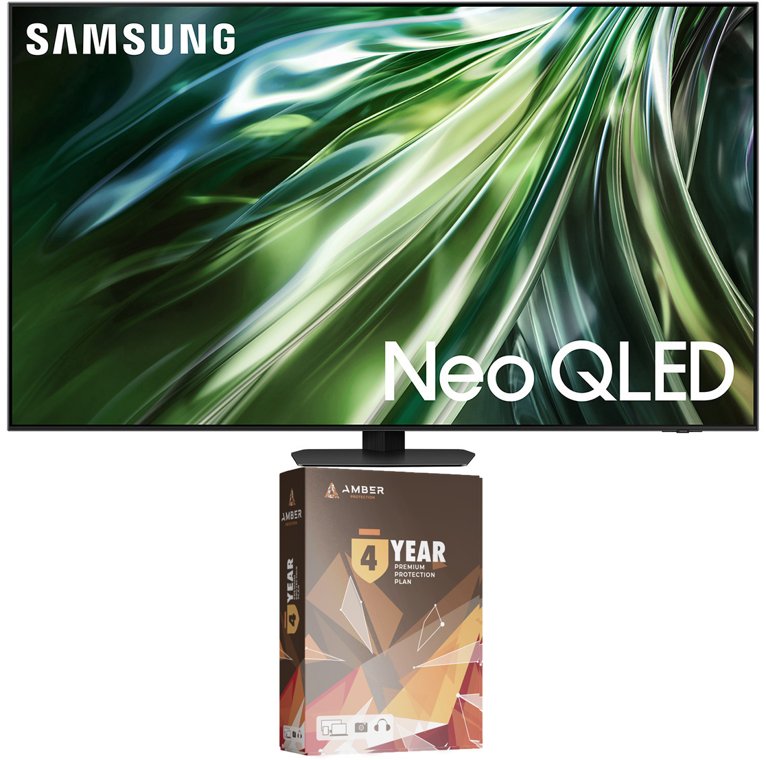Samsung QN43QN90DAFXZA 43 Inch Neo QLED TV with 4K AI Upscaling and 4