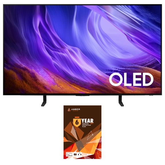 Samsung QN48S85HAEXZA 48" 4K OLED Smart TV with Dolby Atmos with a 6 Year Amber Protection Plan (2026)