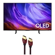 Samsung QN48S85HAEXZA 48" 4K TV with Wirelogic 4K-8K-10K HDMI Cable 2026