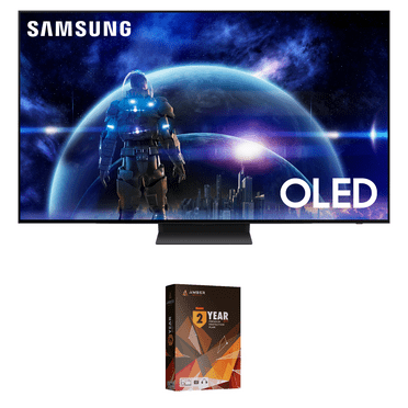 Samsung QN48S90DAEXZA 48 Inch 4K OLED Smart TV with Dolby Atmos and 2 Year Amber Protection Plan (2024)