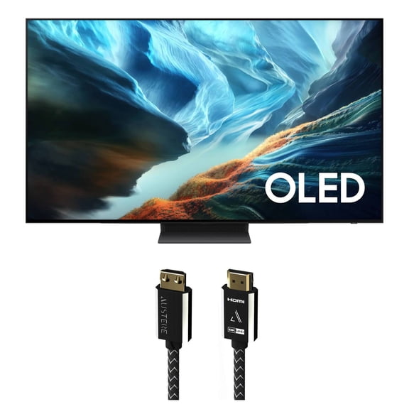 Samsung QN48S90HA 48" OLED TV with Austere 7S-8KHD2-2-5M HDMI Cable (2026)