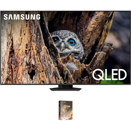 Samsung QN50Q80DAFXZA 50 Inch QLED 4K Quantum HDR Plus Smart TV with 5 Year Amber Protection Plan (2024)