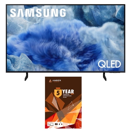 Samsung QN50Q8FAAFXZA 50 Inch Class QLED Q8F 4K Vision AI Smart TV with 5 Year Amber Protection Plan (2025)