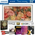 thumbnail image 1 of Samsung QN55LS03DA 55 inch The Frame QLED 4K Smart TV (2024 Model) Bundle with 2 YR CPS Enhanced Protection Pack and Movie Package, 1 of 9