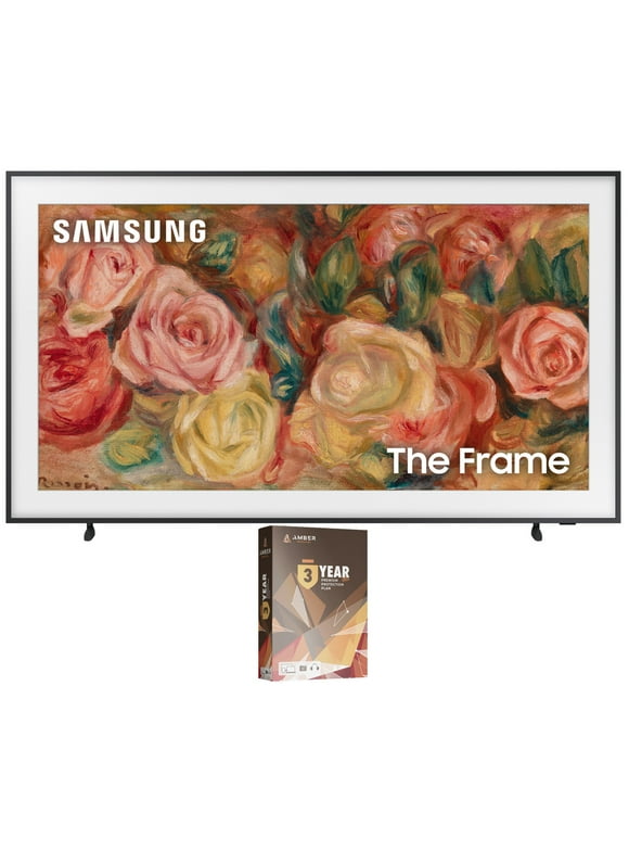 Samsung QN55LS03DAFXZA 55 Inch The Frame 4K Smart Quantum HDR TV with 3 Year Amber Protection Plan (2024)