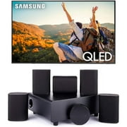 Samsung QN55Q70CAFXZA 55 Inch QLED 4K Quantum HDR Dual LED Smart TV with a Platin MILAN-5-1-SOUNDSEND 5.1 Immersive Cinema-Style Sound System (2023)