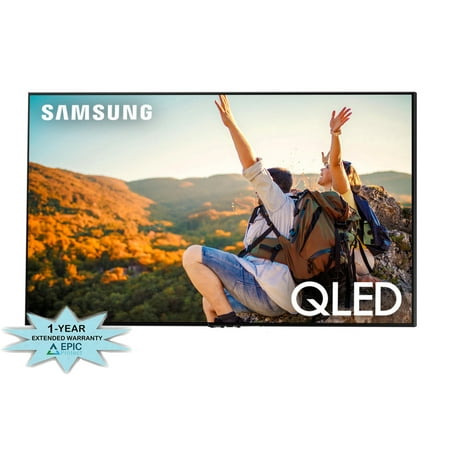 Samsung QN55Q80CDFXZA 55 Inch 4K QLED Quantum HDR Plus Smart TV with an Additional 1 Year Coverage by Epic Protect (2023)