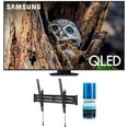 thumbnail image 1 of Samsung QN55Q80DAFXZA 55 Inch QLED 4K Quantum HDR Plus Smart TV with a Walts TV Large/Extra Large Tilt Mount for 43-90 Inch Compatible TV's and Walts HDTV Screen Cleaner Kit (2024), 1 of 9
