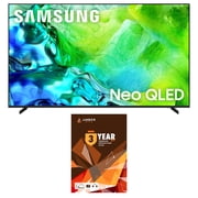 Samsung QN55QN80HAFXZA 55 Inch Neo QLED 4K TV with 3 Year Amber Protection Plan 2026