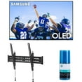 thumbnail image 1 of Samsung QN55S90CAFXZA 55" 4K OLED Smart TV with AI Upscaling with a Walts TV Large/Extra Large Tilt Mount for 43"-90" Compatible TV's and Walts HDTV Screen Cleaner Kit (2023), 1 of 9