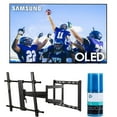thumbnail image 1 of Samsung QN55S90CAFXZA 55" 4K OLED TV with Walts TV Full Motion Mount and Walts Screen Cleaner (2023), 1 of 9