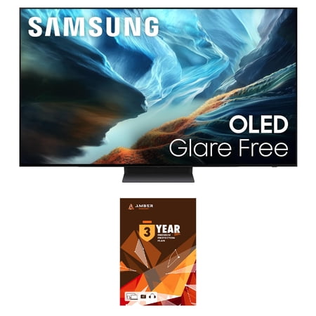 Samsung QN55S90HAEXZA 55 Inch S90H Series OLED 4K UHD Smart Vision AI TV with a 3 Year Amber Protection Plan (2026)